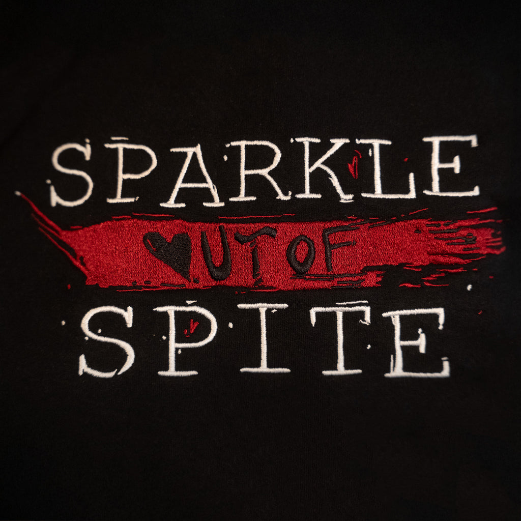 Sparkle out of Spite ✦ Embroidered Hoodie