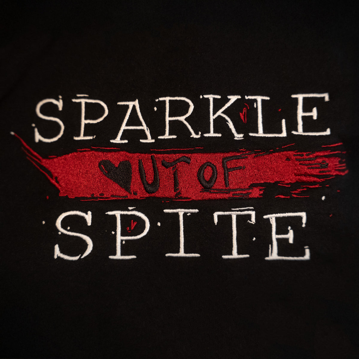 Sparkle out of Spite ✦ Embroidered Hoodie