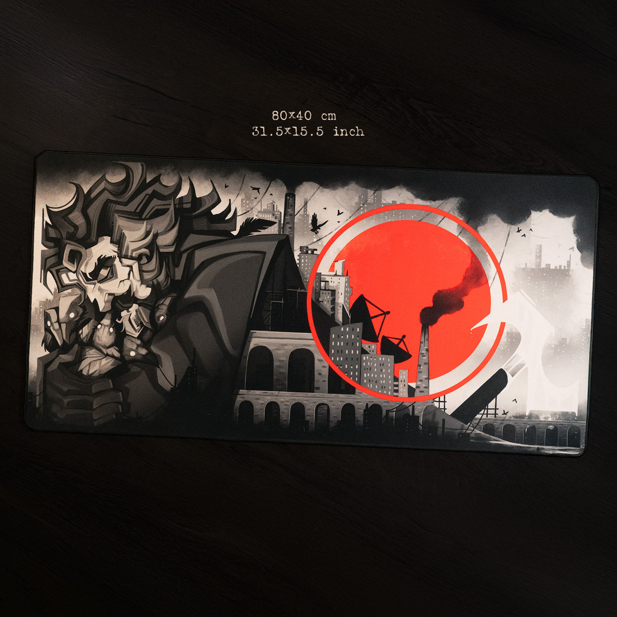 The Heart of Grimport ♦ Desk Pad