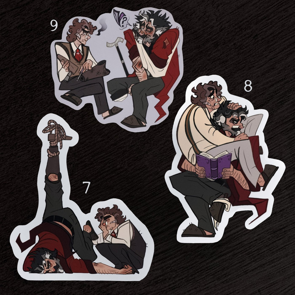Disaster Dads ✦ Matt Vinyl Stickers