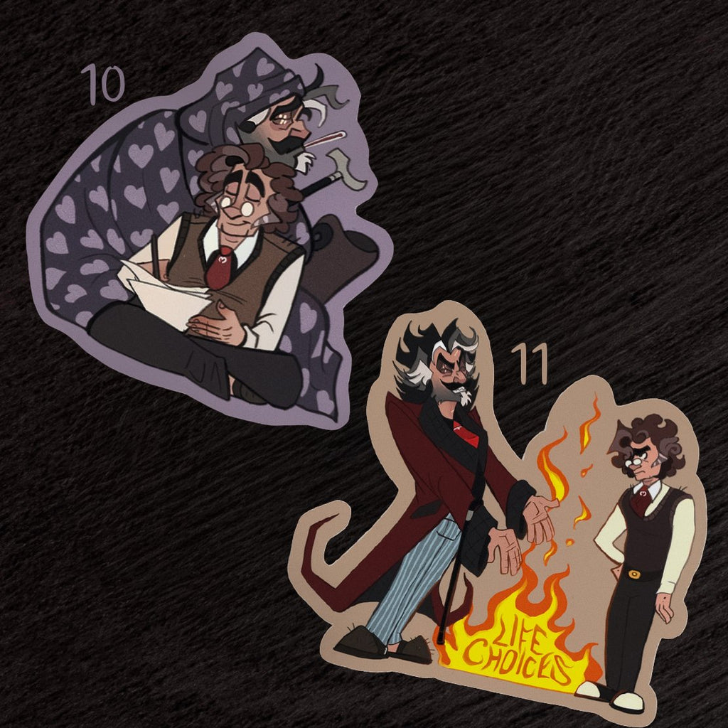 Disaster Dads ✦ Matt Vinyl Stickers