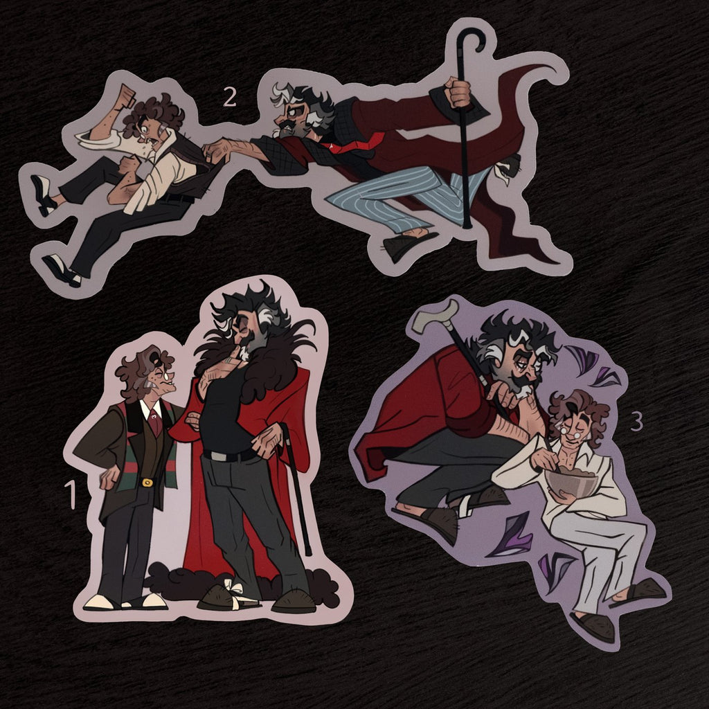 Disaster Dads ✦ Matt Vinyl Stickers