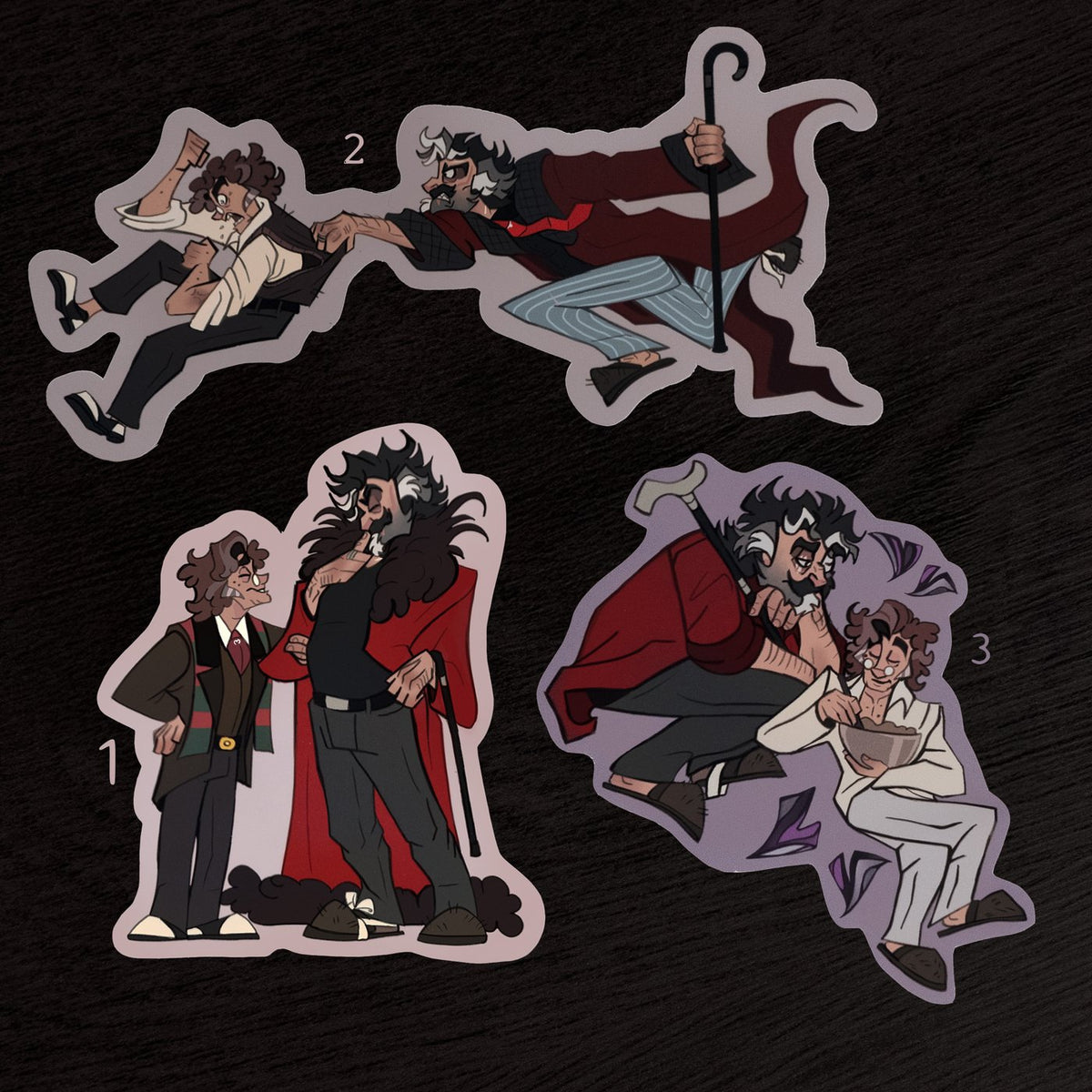 Disaster Dads ✦ Matt Vinyl Stickers