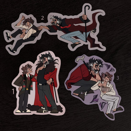 Disaster Dads ✦ Matt Vinyl Stickers