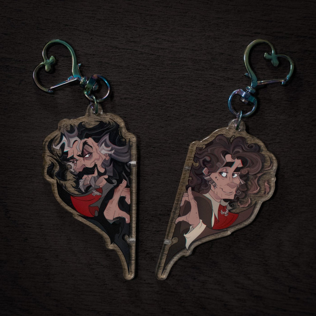 Soulmates ✦ Magnetic Doublesided Acrylic Charms