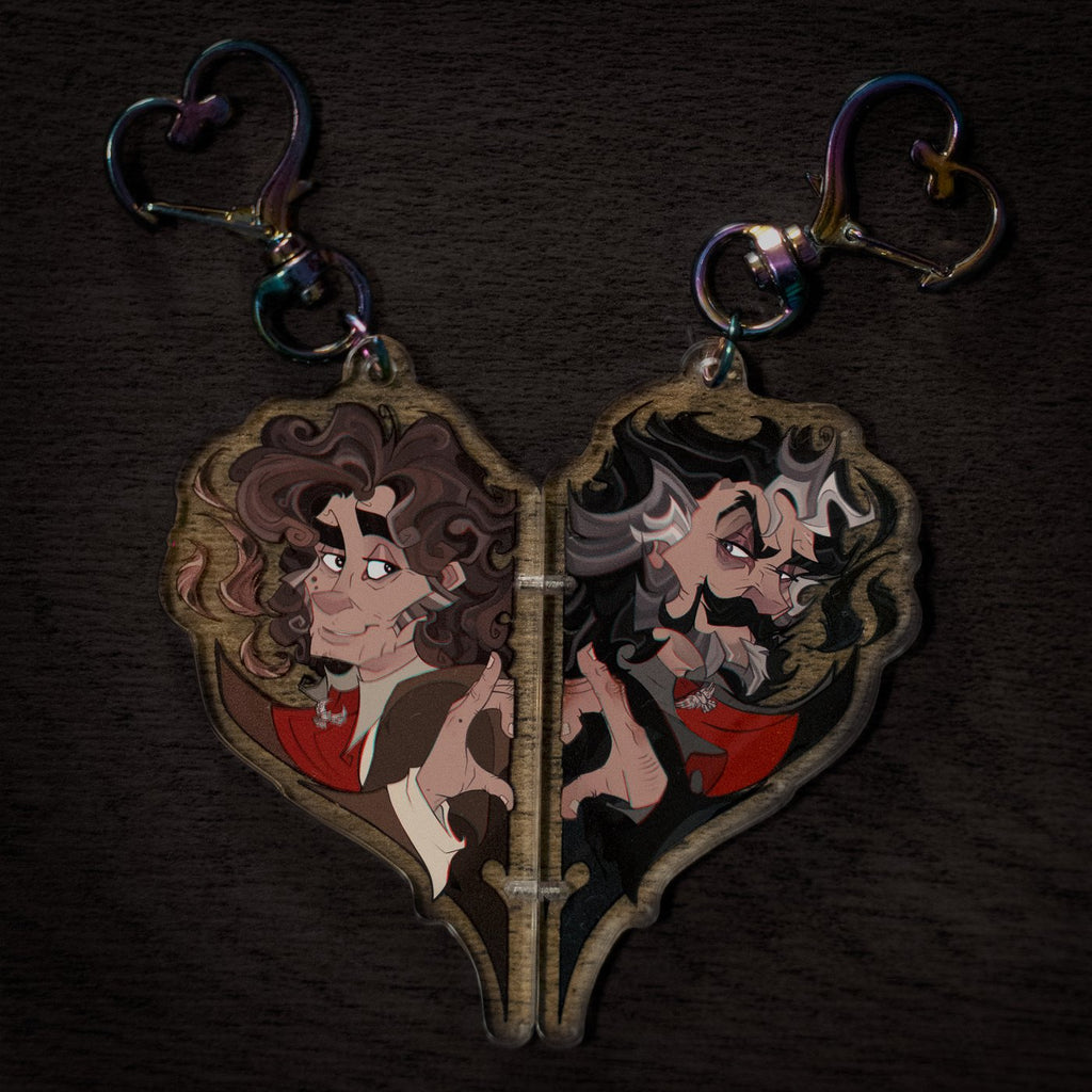 Soulmates ✦ Magnetic Doublesided Acrylic Charms