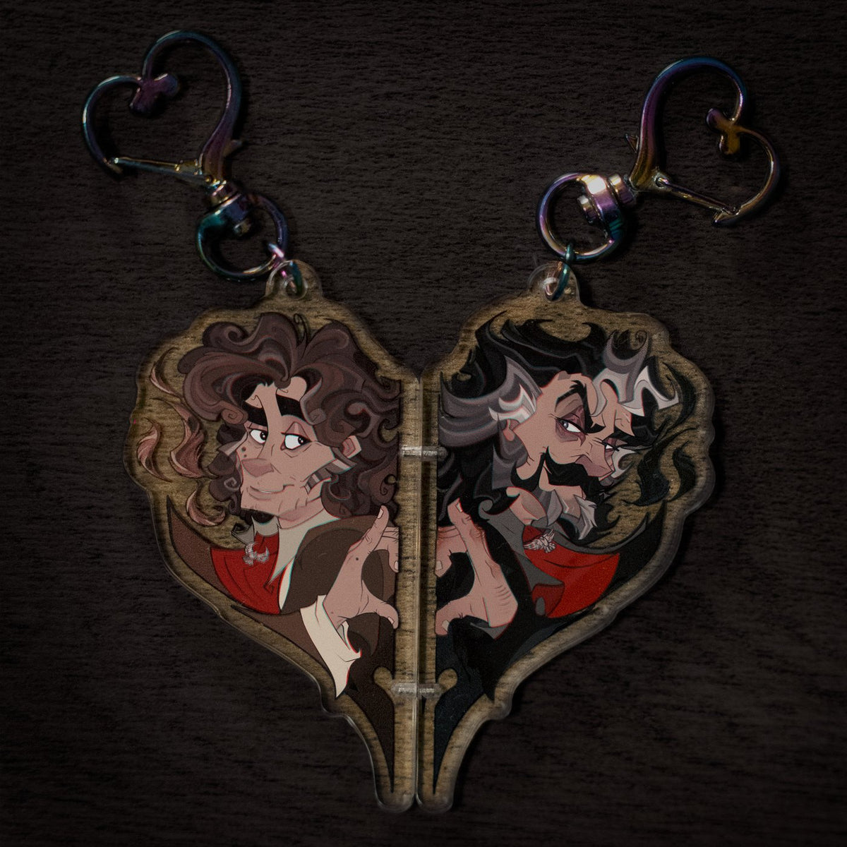 Soulmates ✦ Magnetic Doublesided Acrylic Charms