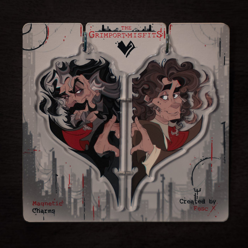 Soulmates ✦ Magnetic Doublesided Acrylic Charms