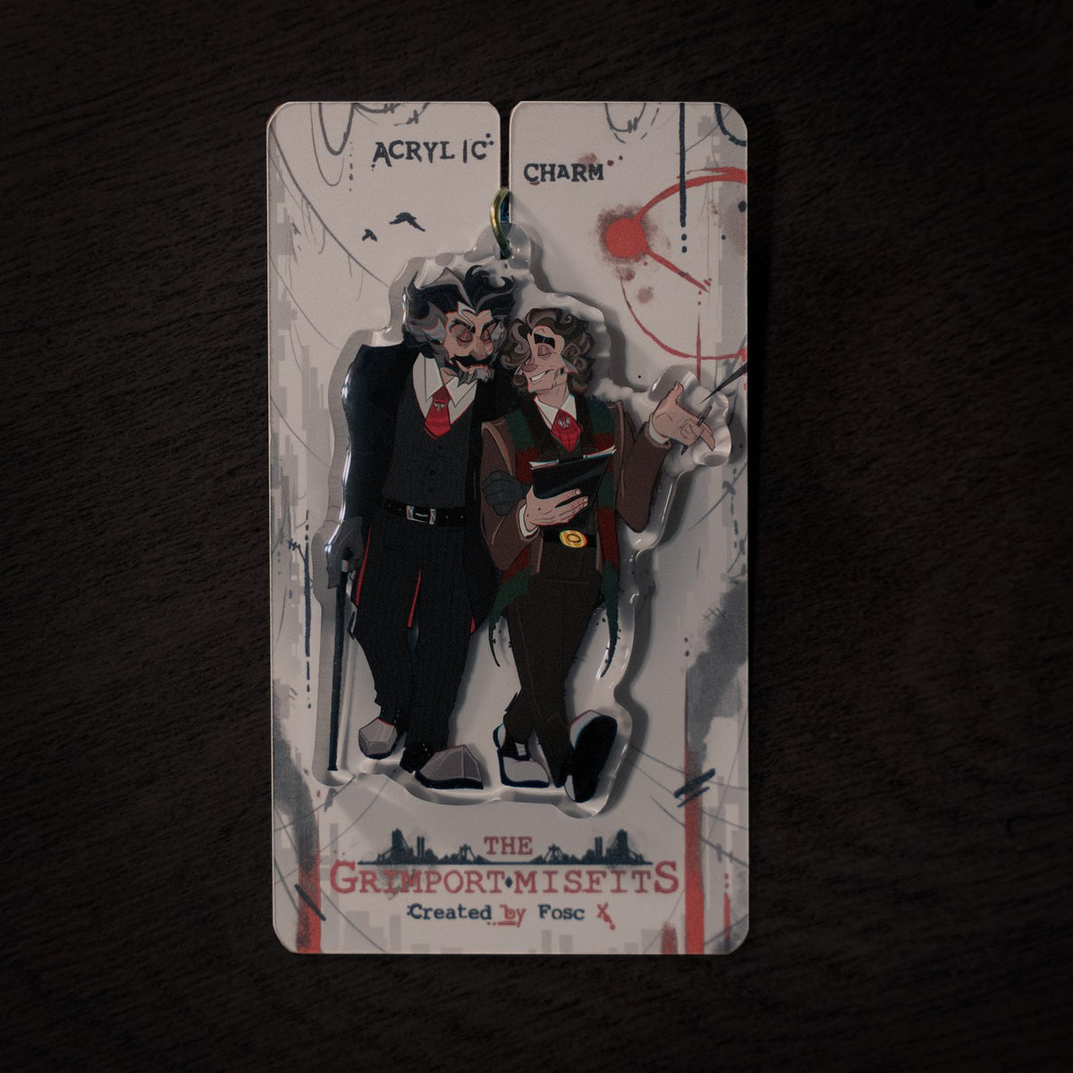 Husbands ✦ Doublesided Acrylic Epoxy Charm