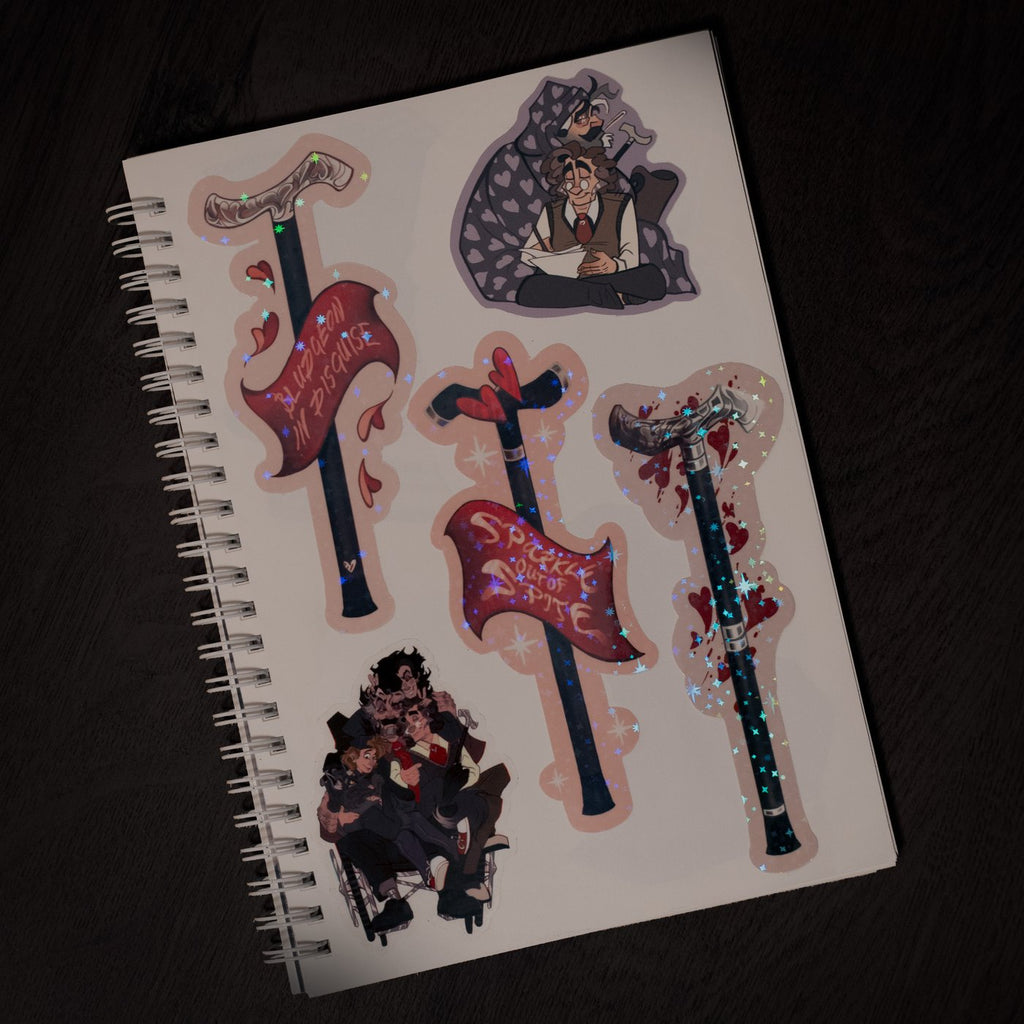 Grimport Reusable Sticker Book