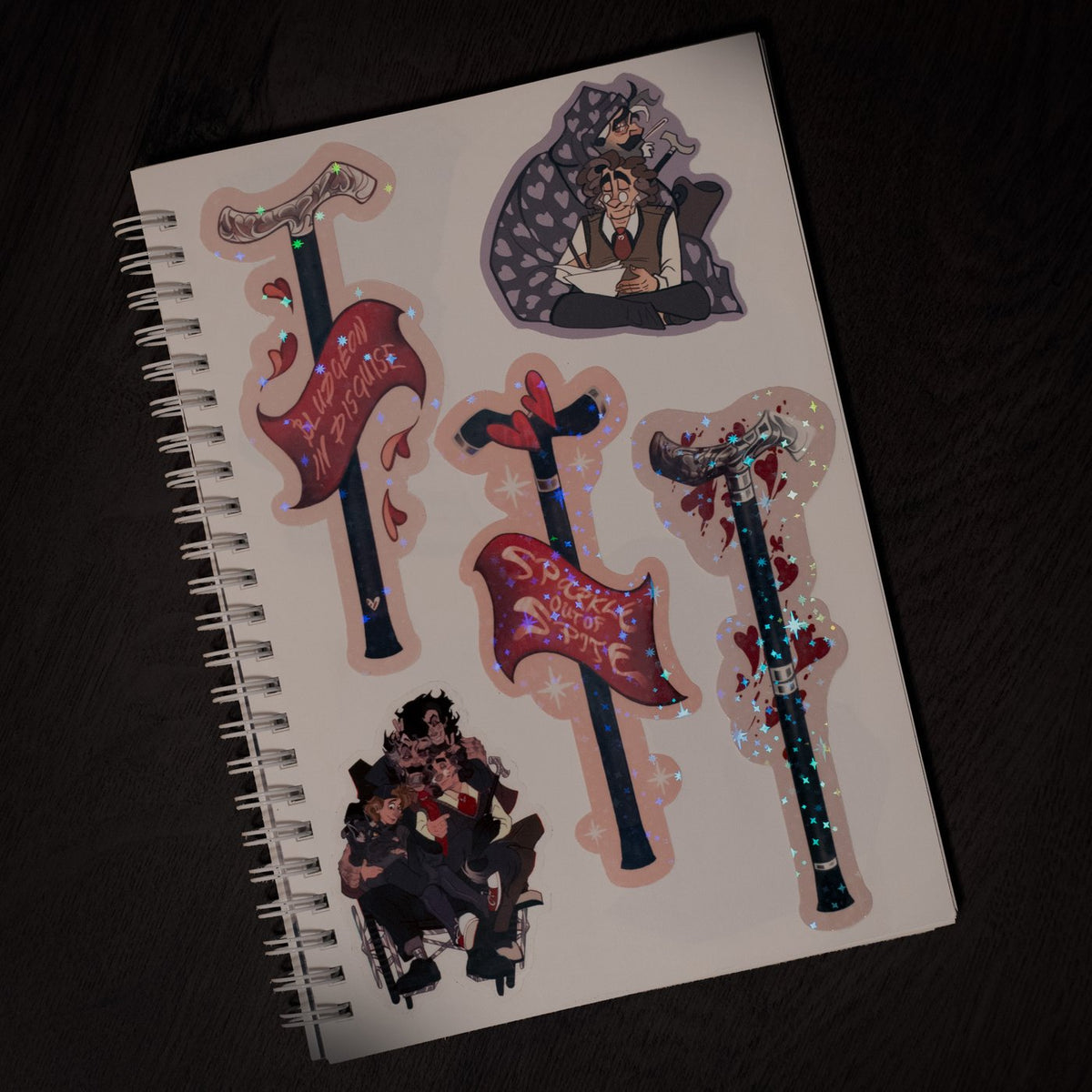 Grimport Reusable Sticker Book