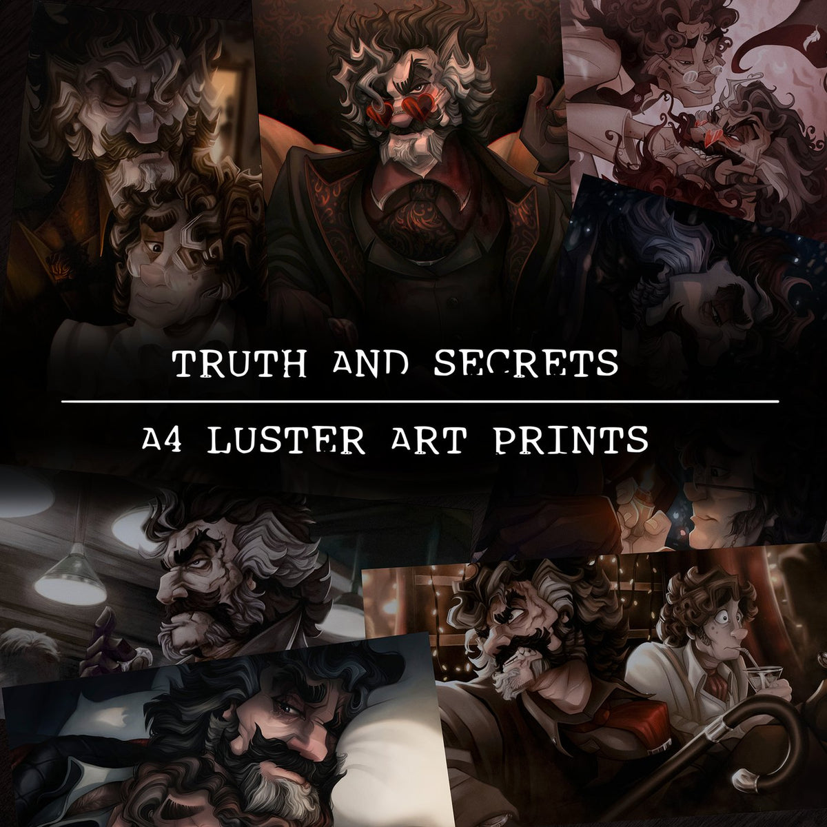 Truth and Secrets ✦ Signed Luster A4 Prints