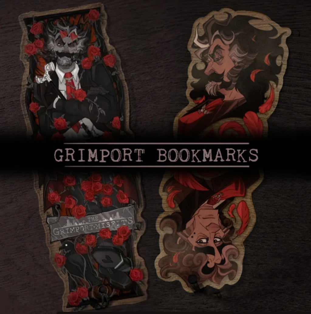 Grimport Transparent Bookmarks