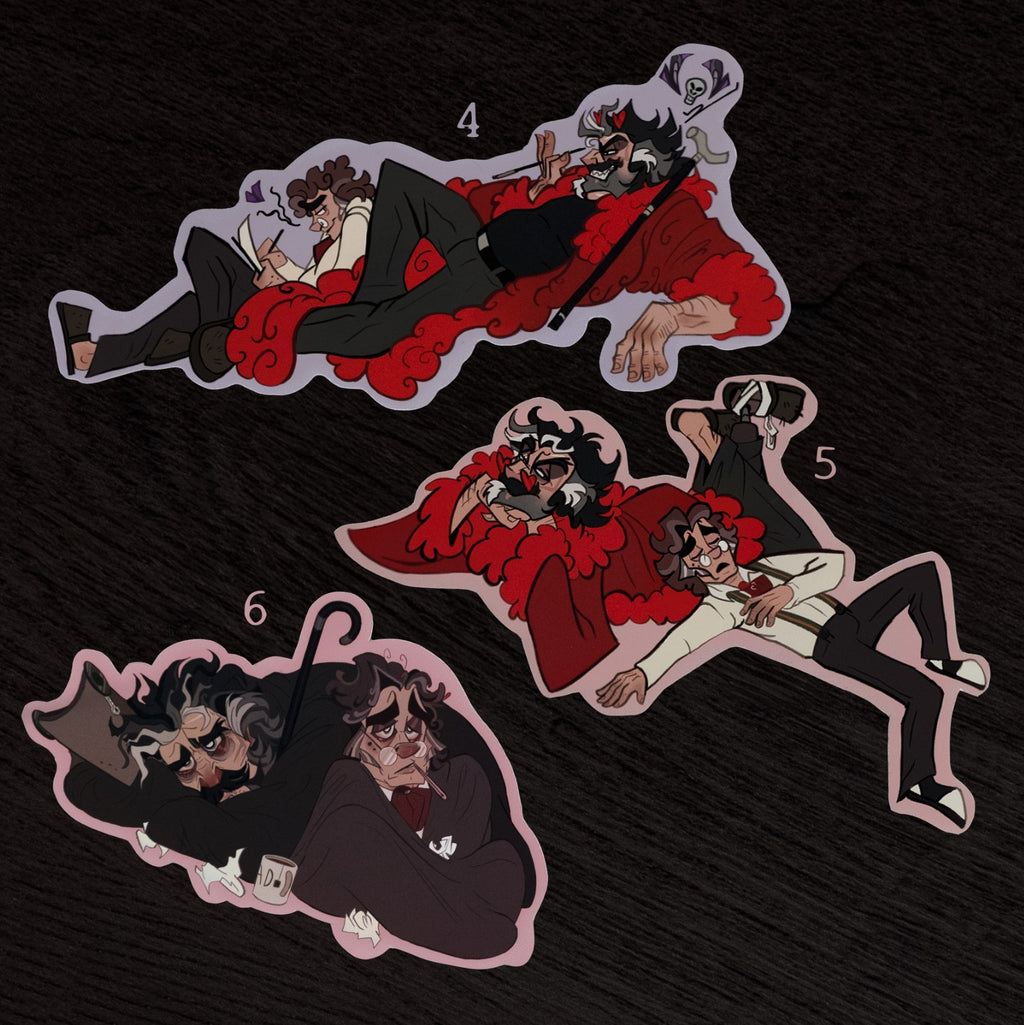 Disaster Dads ✦ Matt Vinyl Stickers