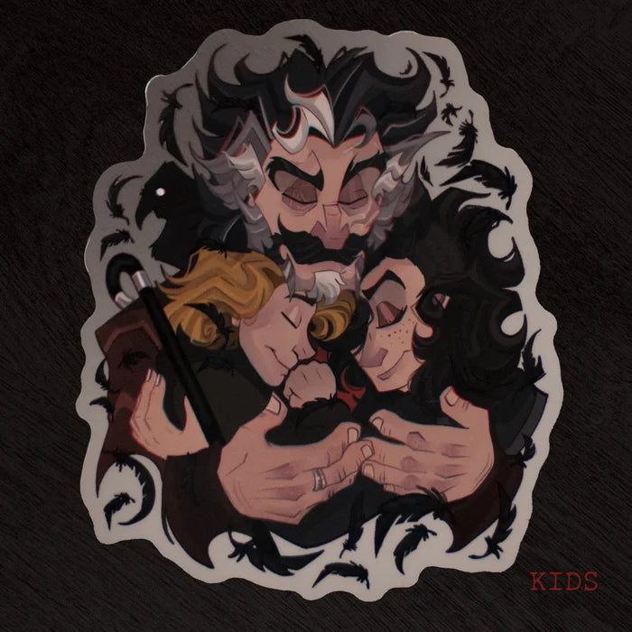 Sweet Misfits ✦ Transparent Glossy Stickers