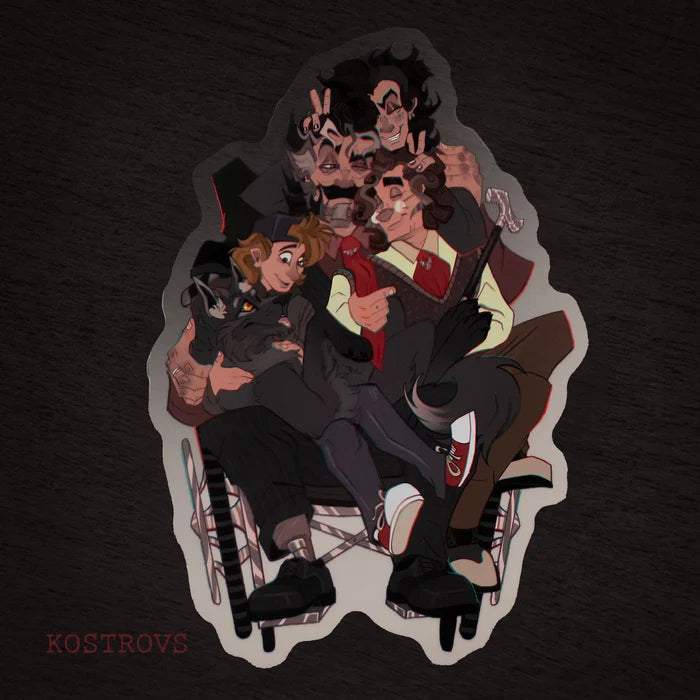 Sweet Misfits ✦ Transparent Glossy Stickers