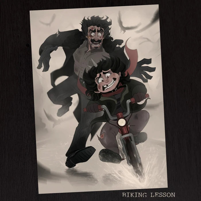 Chaos Family ✦ Signed Luster Art A5 Prints