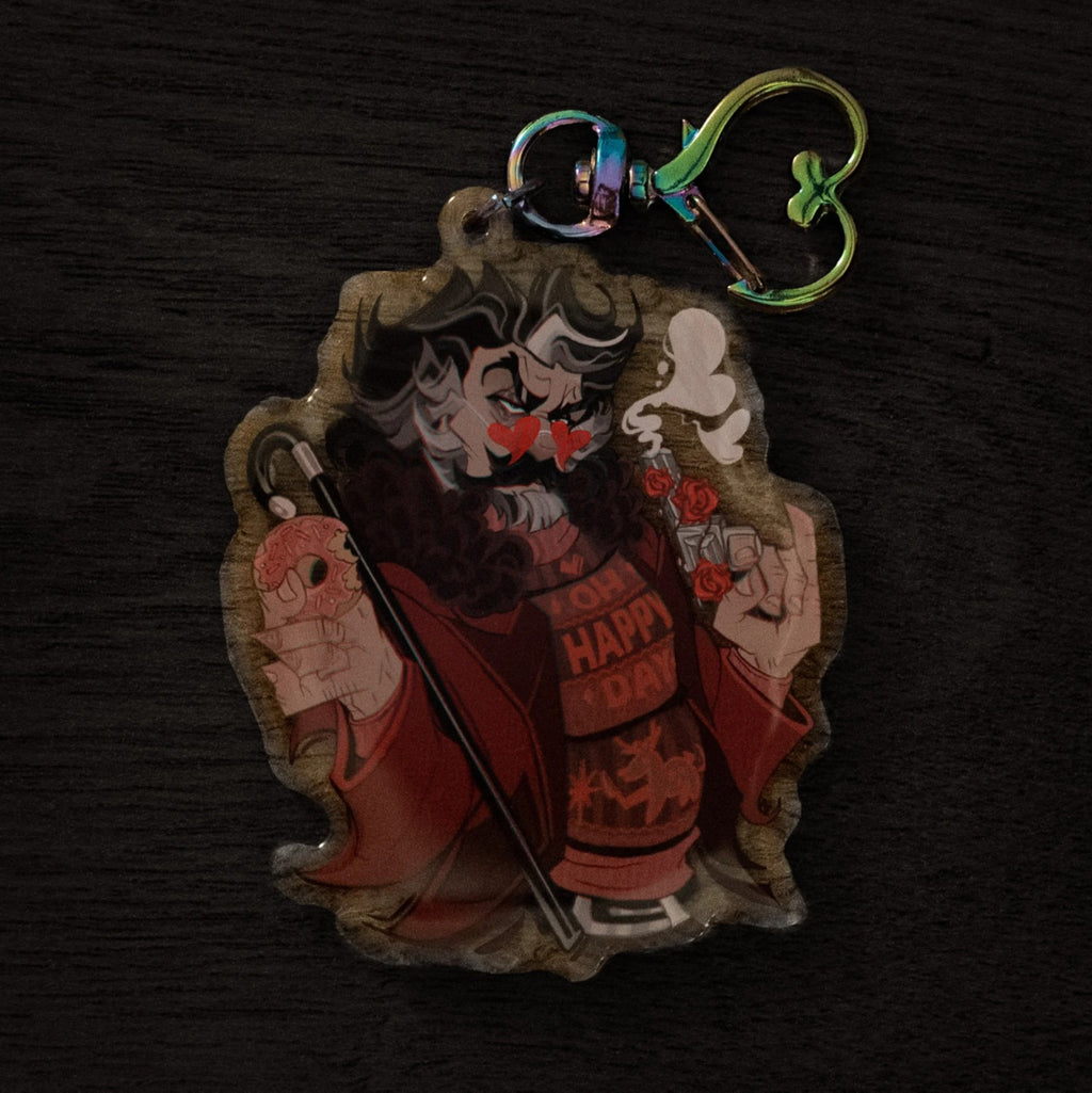 Oh Happy Day ✦ Doublesided Acrylic Epoxy Charm