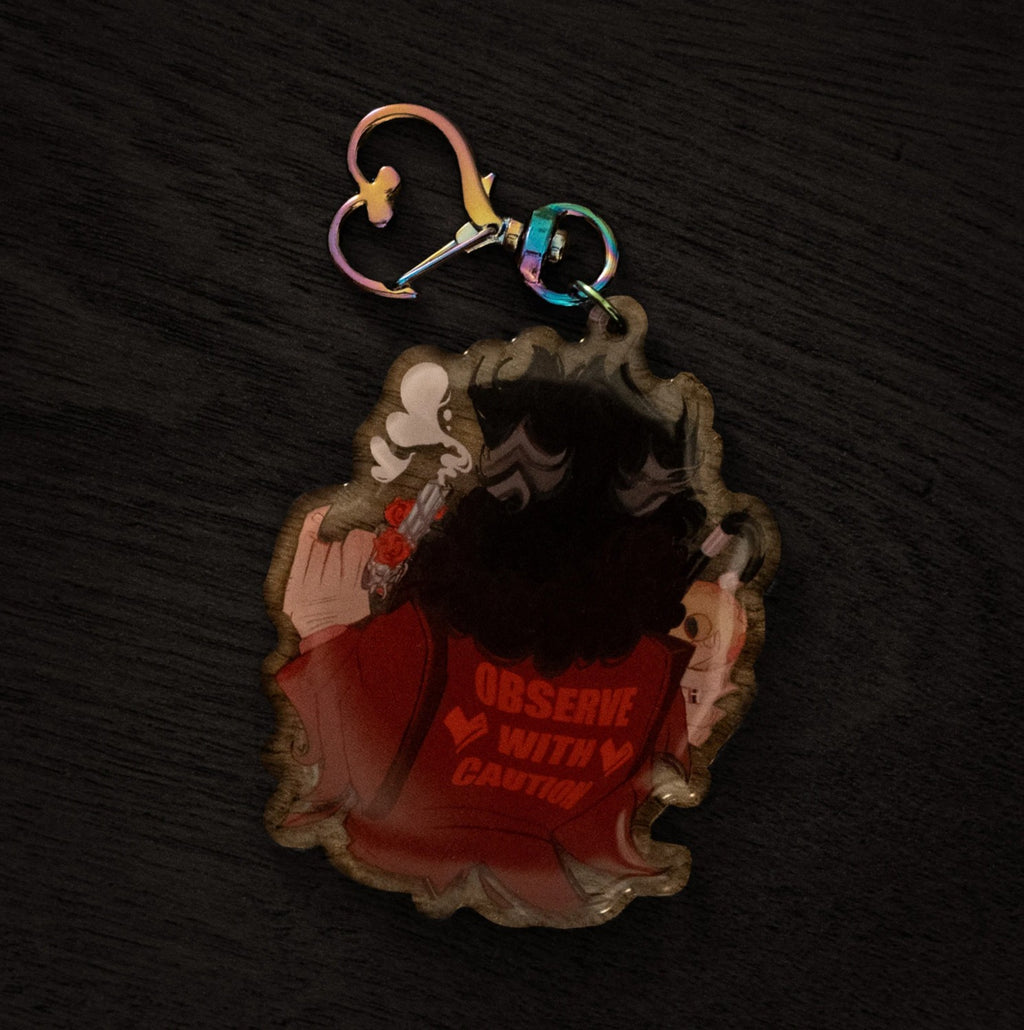 Oh Happy Day ✦ Doublesided Acrylic Epoxy Charm